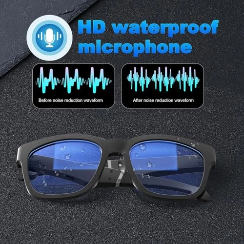 Smart Bluetooth Glasses - Clear Calls 6 Hours