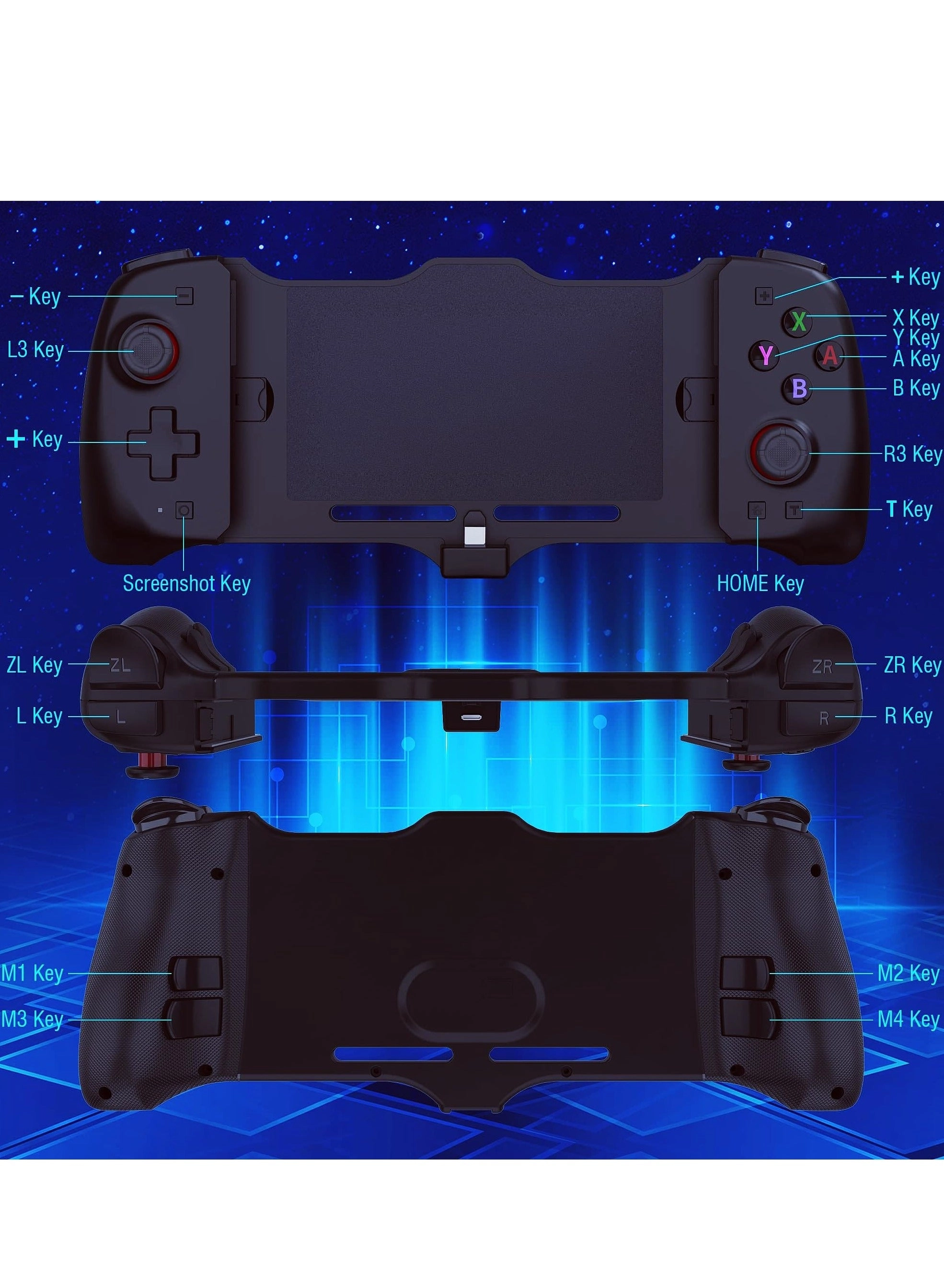 Switch Controller - BLACK Switch/OLED