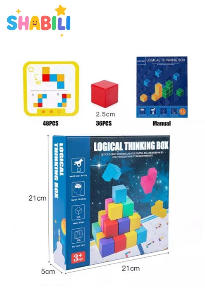 Wood Logic STEM Blocks - 36 pcs