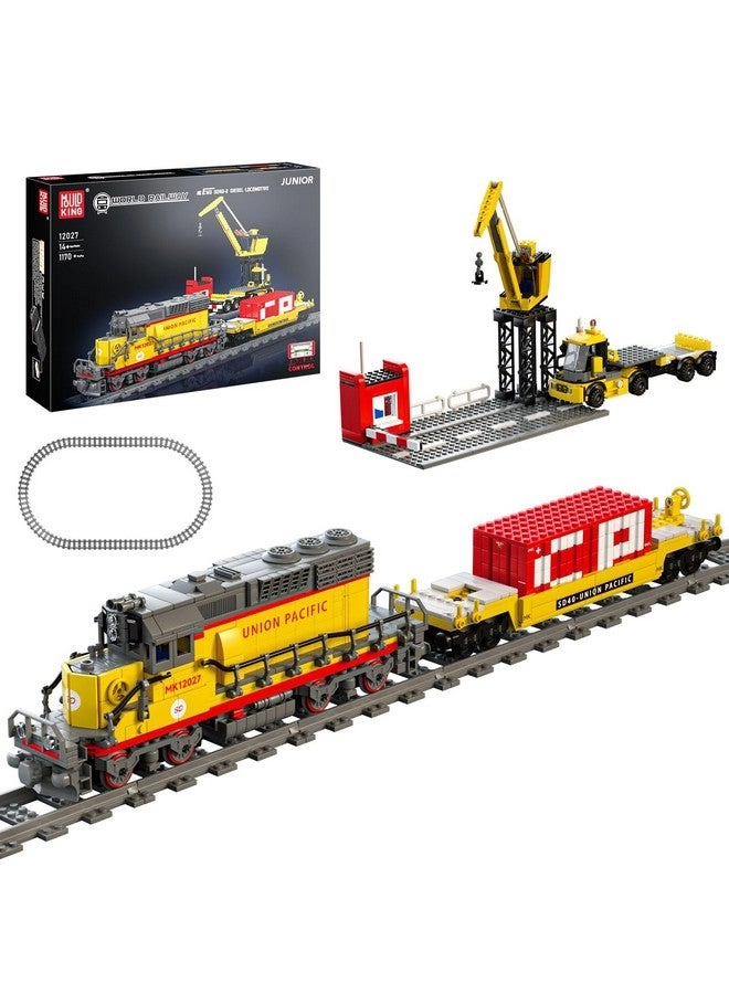 mould king Remote Control Train - Diesel Locomotive Loop Track