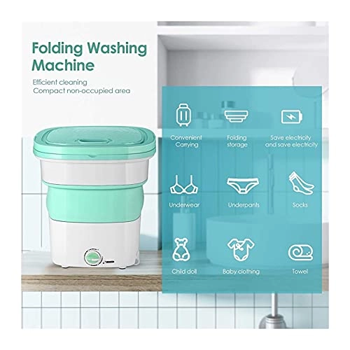 Mini Washing Machine - Folding Handle, Polypropylene Washing capacity: 2KG