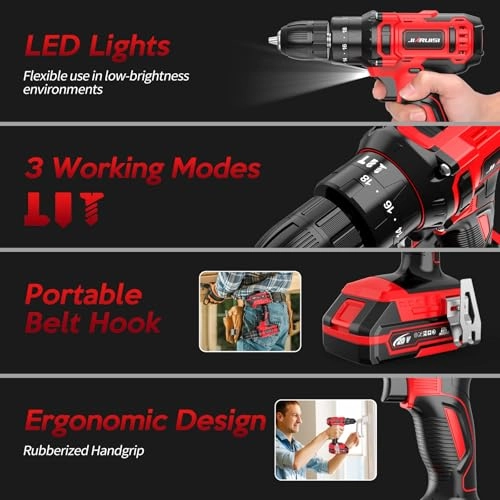 Cordless Drill - 2000mAh
