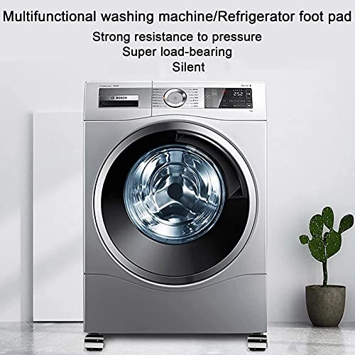 Washing Machine Sliding Base - 24 Swivel Wheels Adjustable 45-70cm