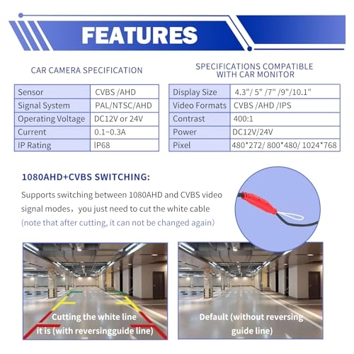 Backup Camera - 1080P