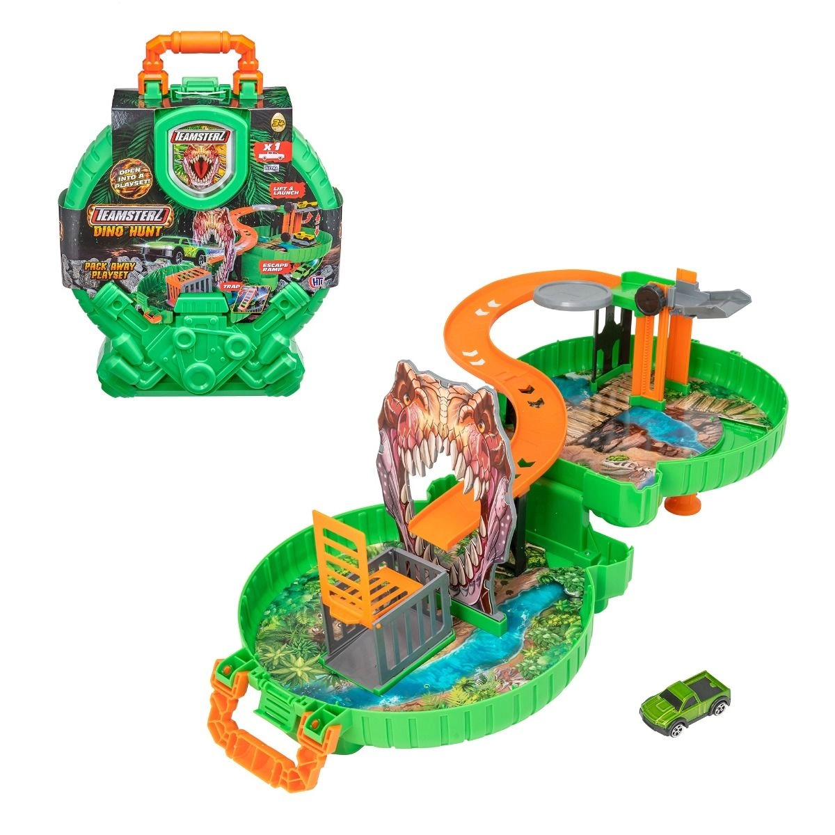 Teamsterz Dino Hunt Packaway Wheel - 1 Car