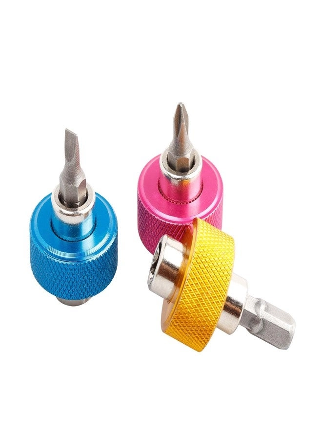 Stubby Slotted and Phillips Screwdriver Set (3 Pcs)
