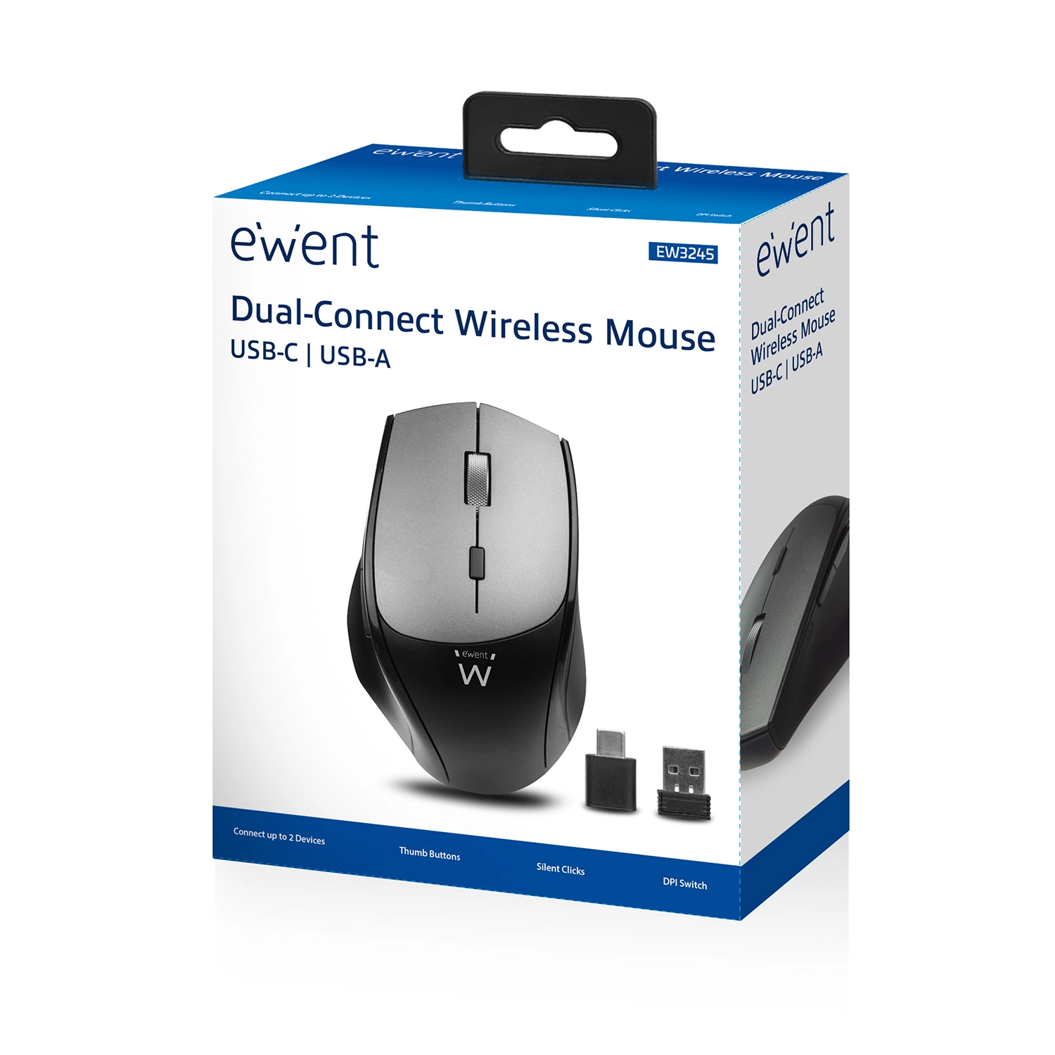 EW3245 Dual-Connect Mouse - Wireless
