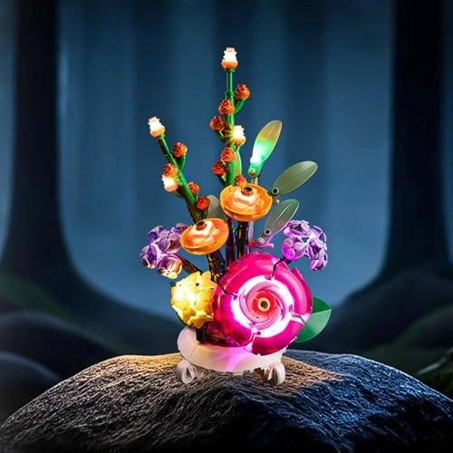 Led Light Kit - for Lego 40762 Mixed Flowerpot Light Set Only