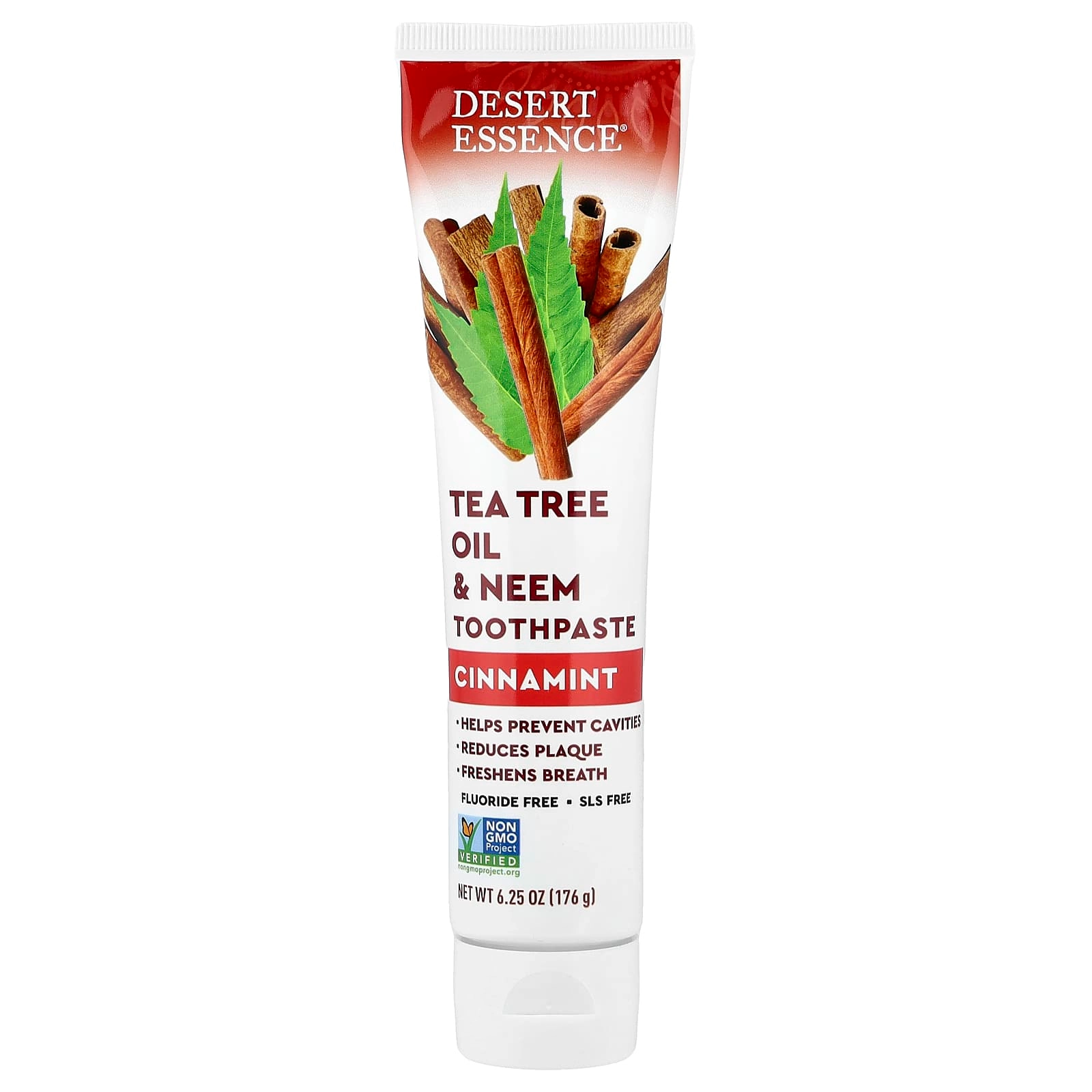 Desert Essence Neem Cinnamint Toothpaste 176 g