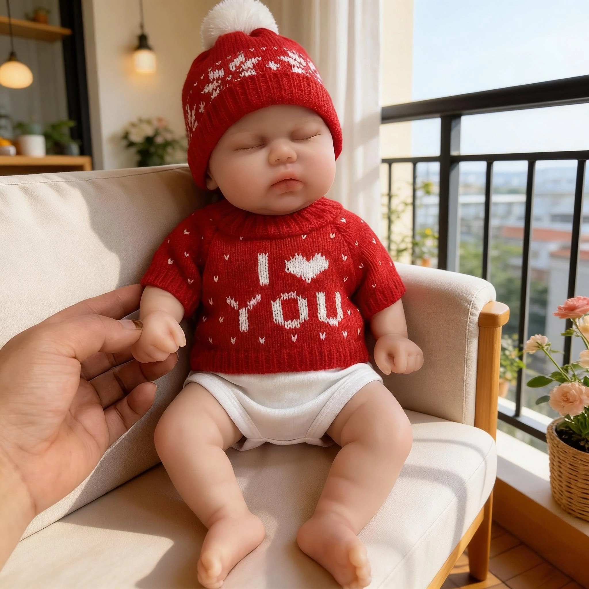 Reborn Baby Doll - 12 inch Vinyl Girl Ages 3+