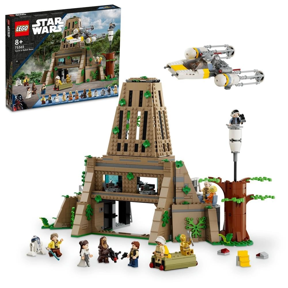 Star Wars Yavin 4 Rebel Base (75365) - A New Hope 10 Minifigures