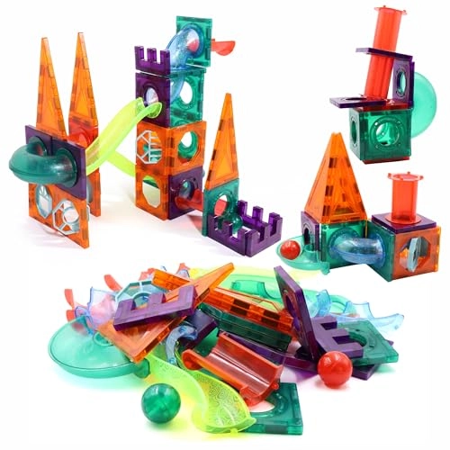 ADITI TOYS Magnetic Tiles Blocks STEM - 3 years+ 48 pieces