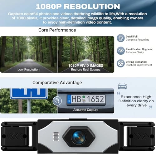 4 Channel Dash Cam - 1080P