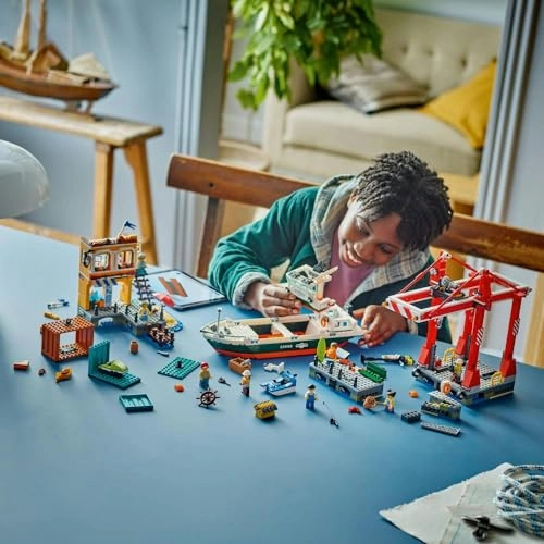 LEGO City Seaside Harbour with Cargo Ship (60422)