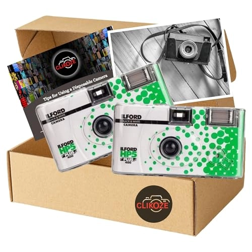 Ilford HP5 - 27 Exposures 400 ISO 35mm + Photography Tips Card - Disposable