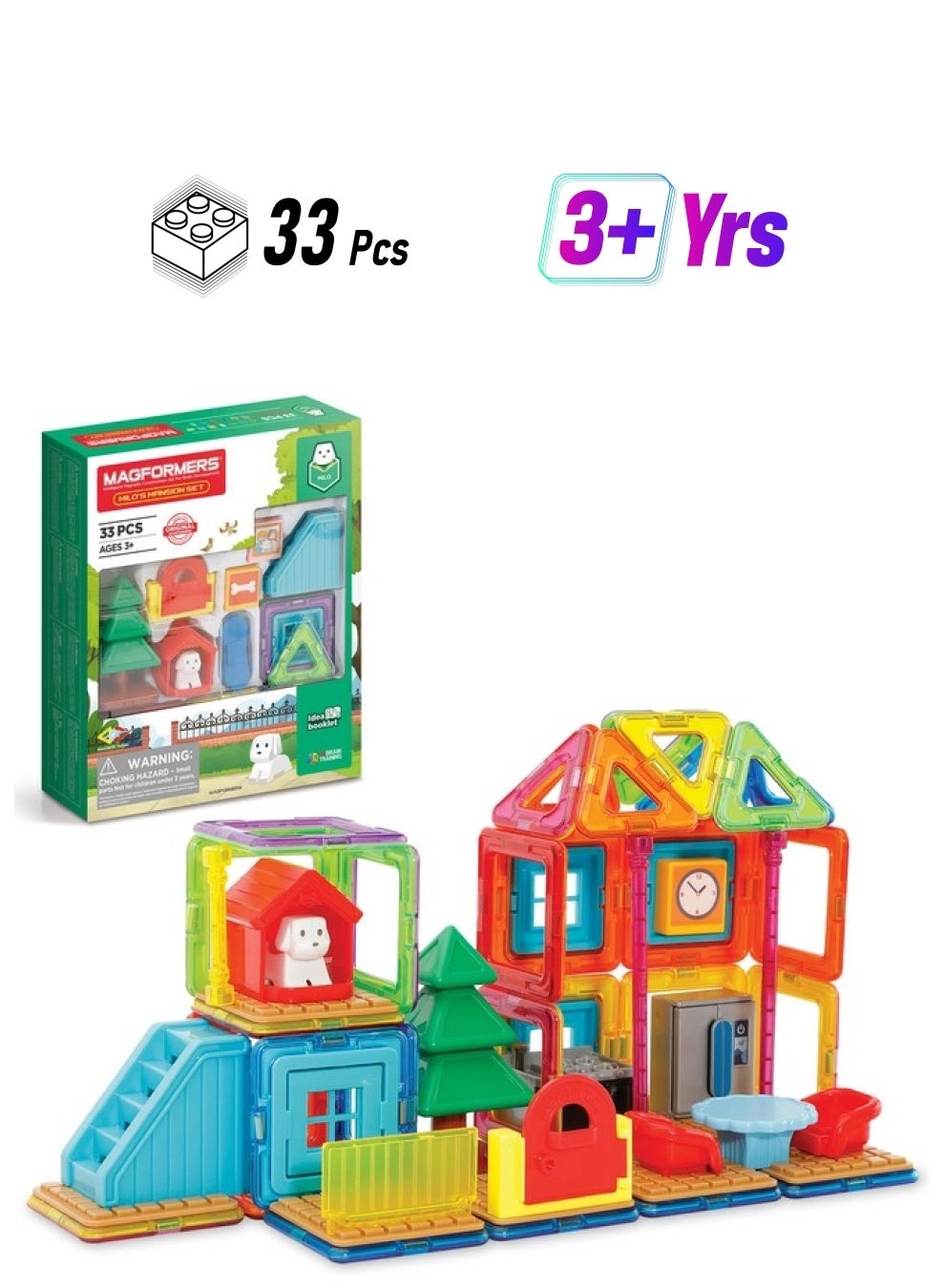 Magformers Milo'S Mansion - 33 pcs