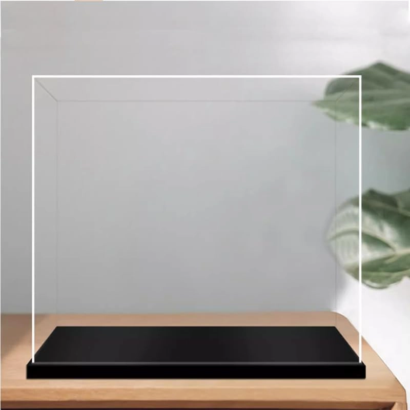 Clear Acrylic Display Case for 71043 - Black Bottom 28.74x18.89x24.80in.