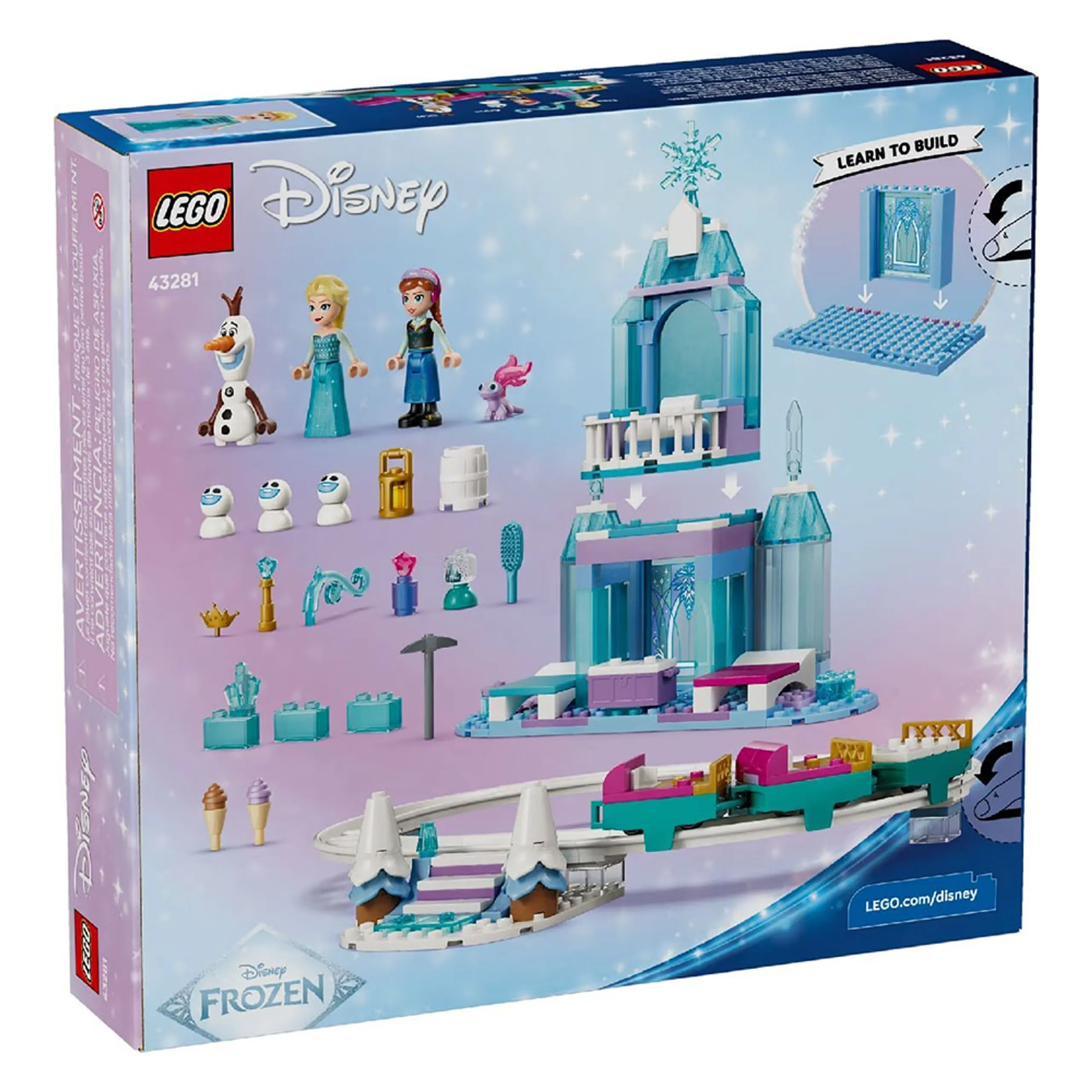 Disney Frozen Elsa's Ice Castle & Snow Ride Adventure (43281)