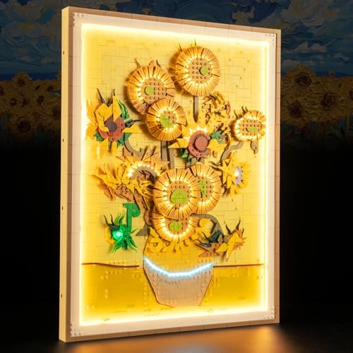 Light Kit for LEGO Vincent van Gogh Sunflowers 31215 - Plastic