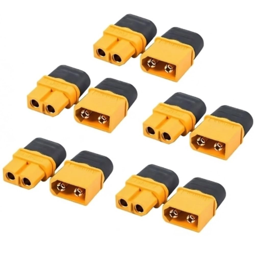 XsidY1011 Connector with Cover - 10pcs 5 male - 5 female