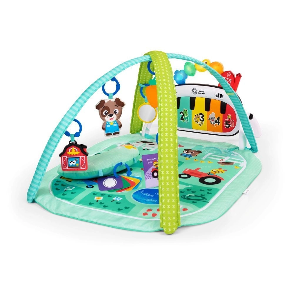 Baby Einstein 4-in-1 Kickin’ Tunes Musical Meadow Music & Language Discovery Gym - 0 months