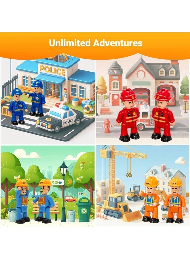 Mini People Community Helpers 4 pcs