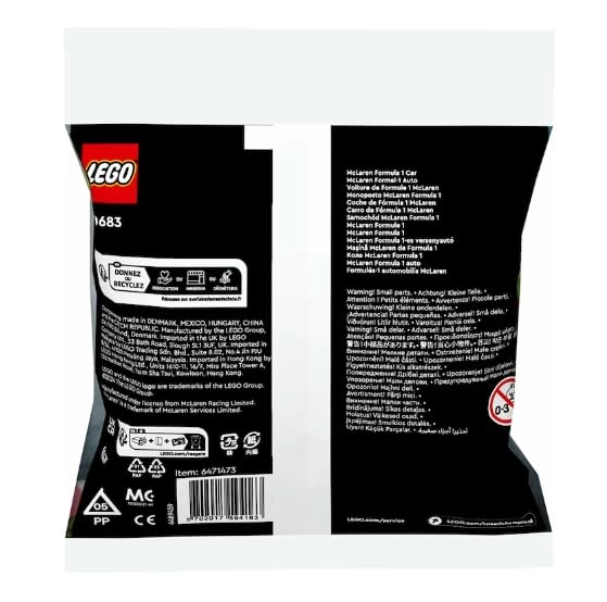 McLaren Formula 1 Car (30683) - Speed Champions