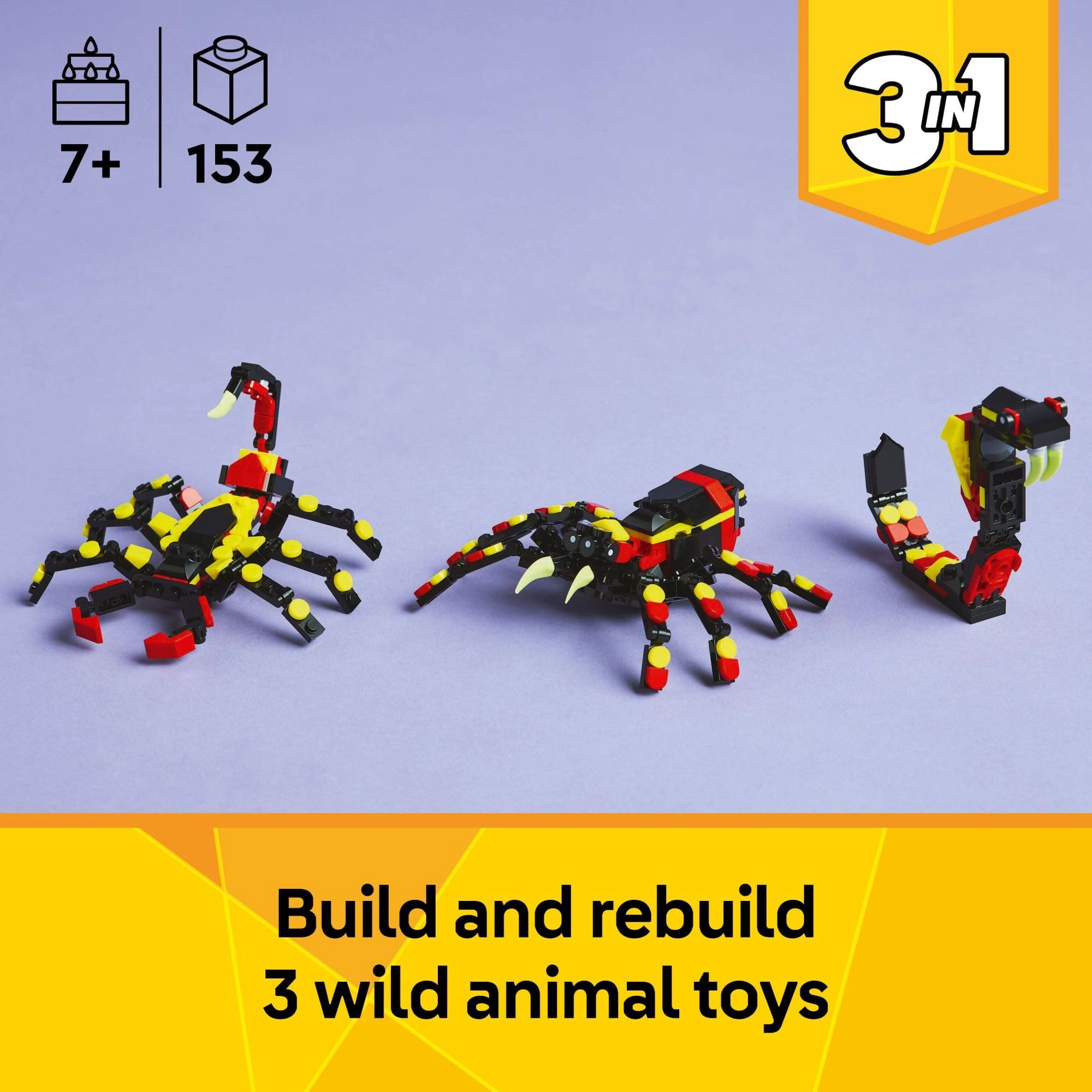 Creator Wild Animals Surprising Spider (31159)