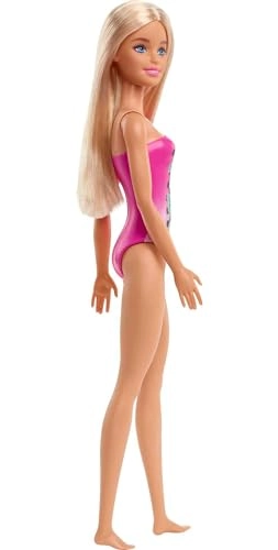 Barbie Beach Doll - Pink Bathing Suit Ages 3+