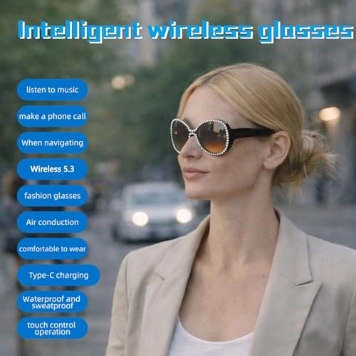 Smart Sunglasses - Bluetooth 5.3 Touch Control