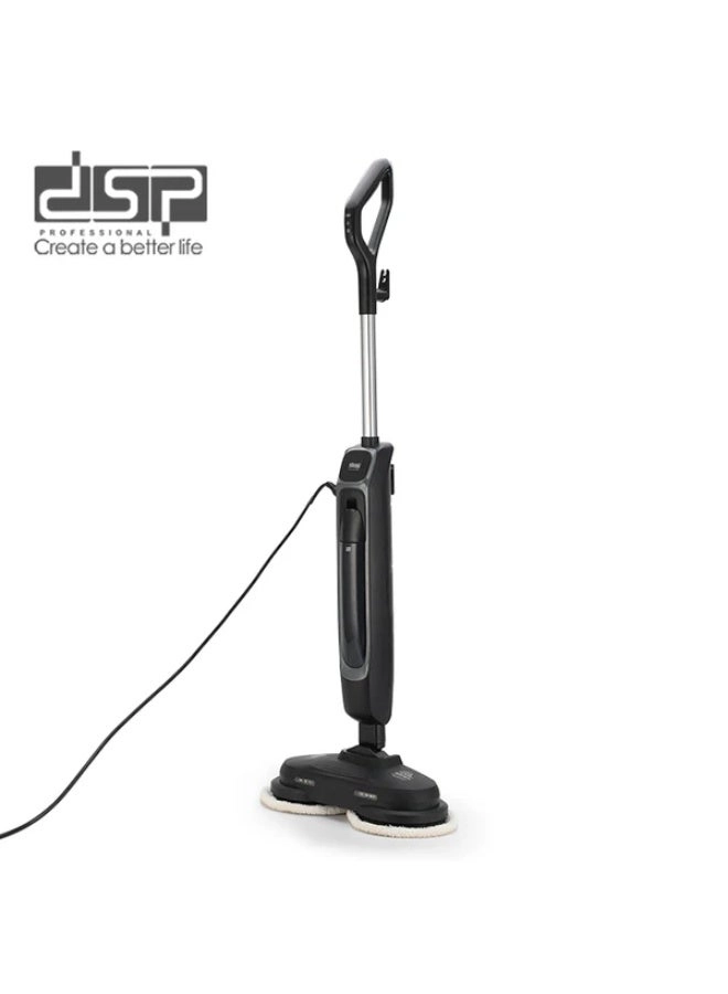 Spin Steam Mop - 1500W 360° Automatic Rotating Dual LED Lights
