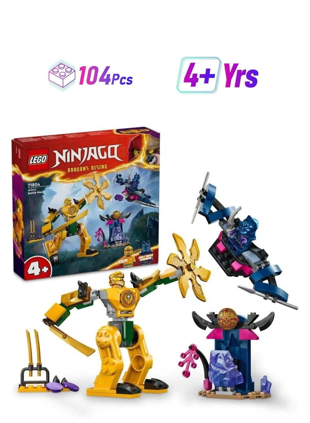 LEGO NINJAGO Arin's Battle Mech (71804)
