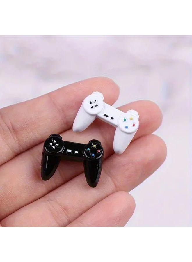 Generic Miniature Game Controller - 1:12 Metal 2-piece Black & White