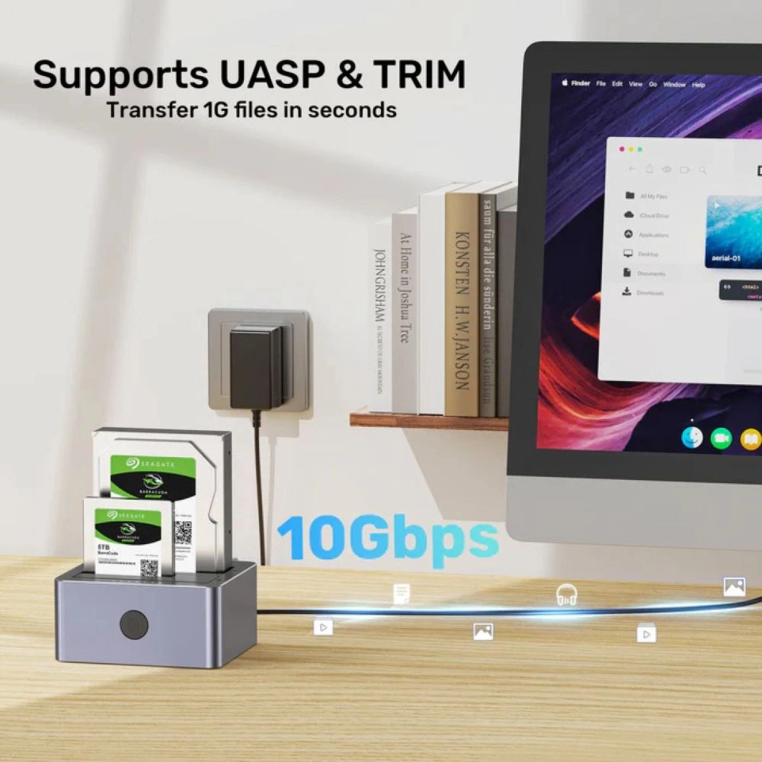 Dual-Bay SATA Docking Station