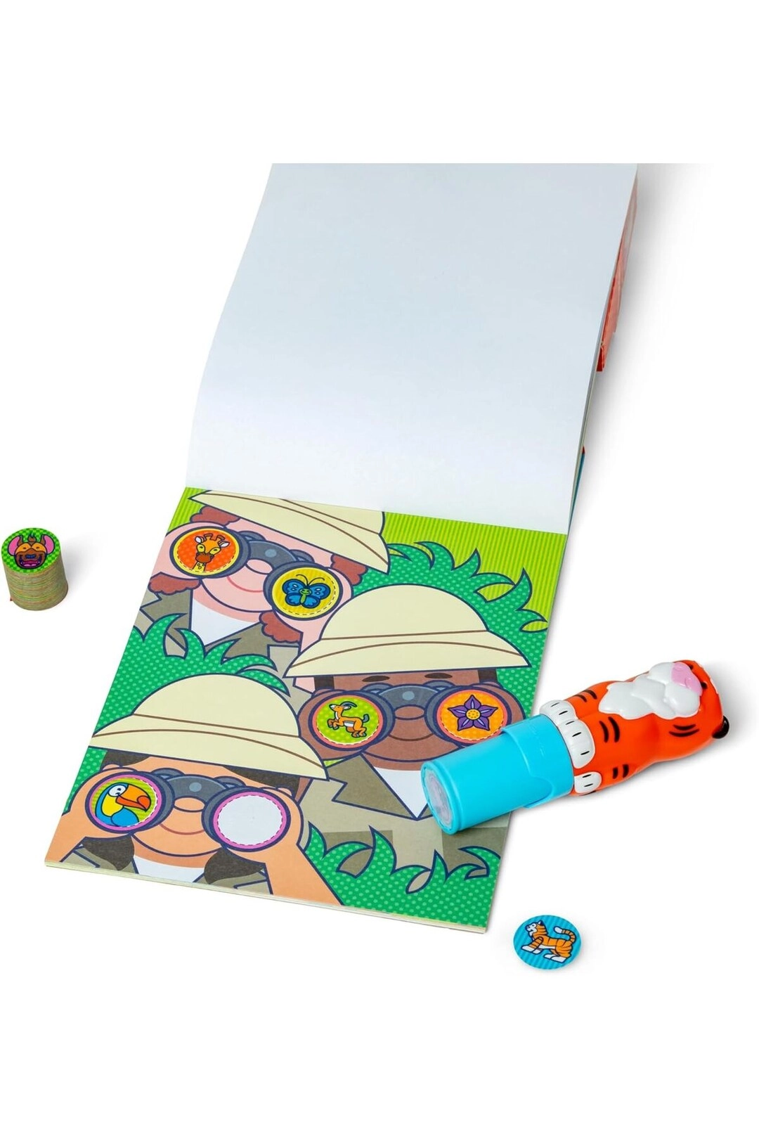 Tiger Activity Sticker Book 200 pcs
