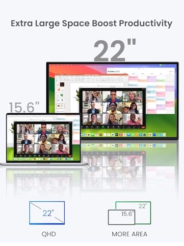 Portable Monitor 2K - 22 Inches