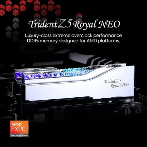 Trident Z5 Royal Neo - 64GB 6000MT/s U-DIMM DDR5