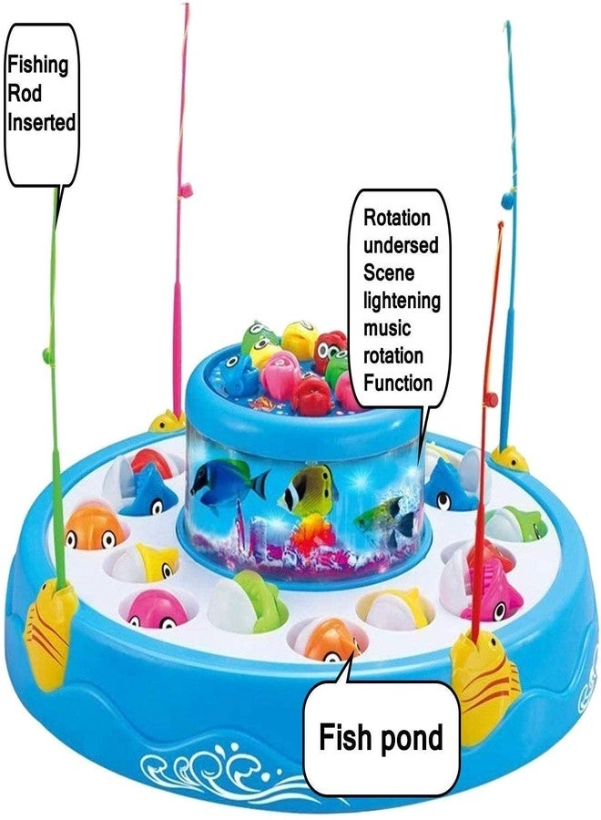 Fish Catching Game - 26 Fishes 4 Pods Music Lights
