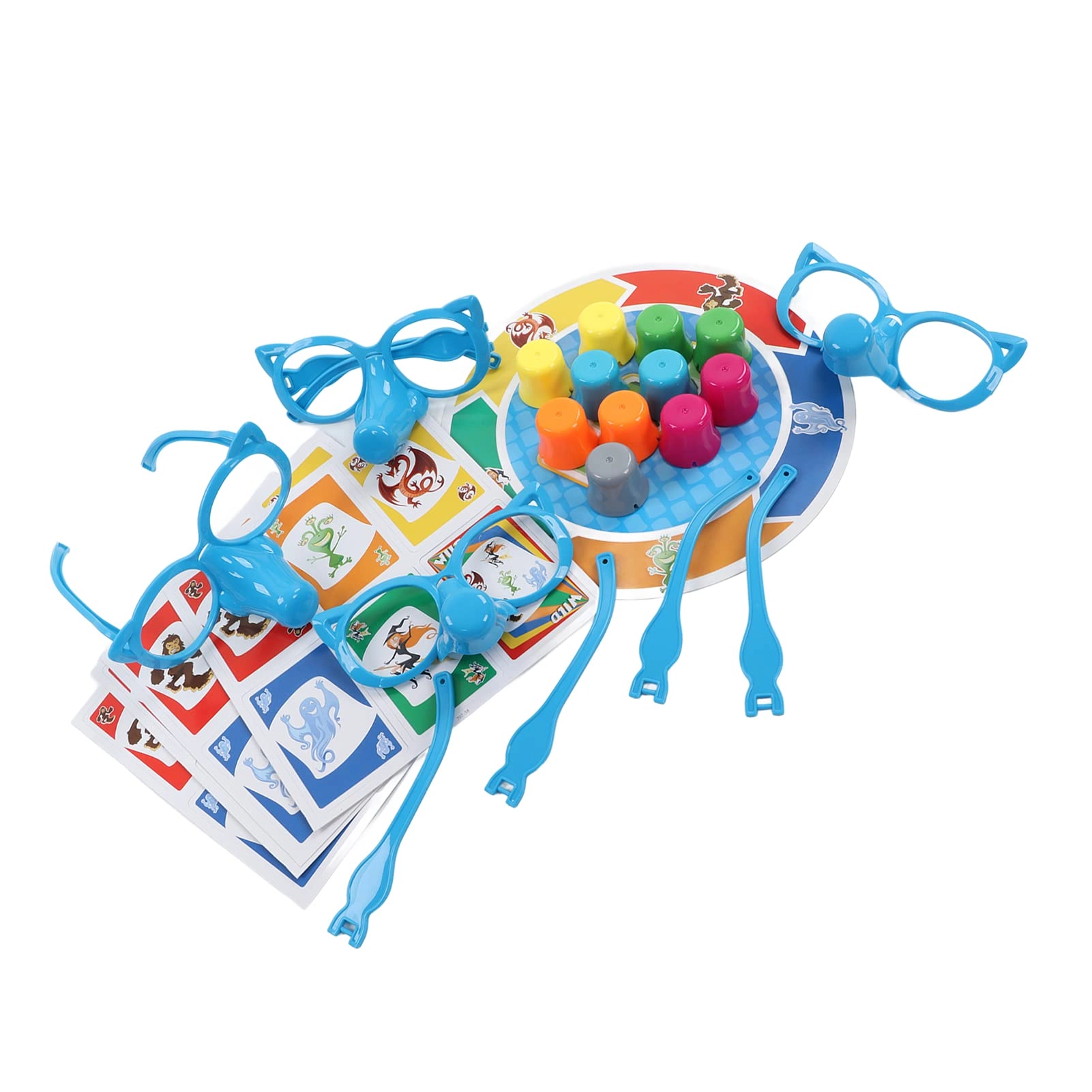 Rcniso Liars Game Set - Nose Cover Glasses Cards