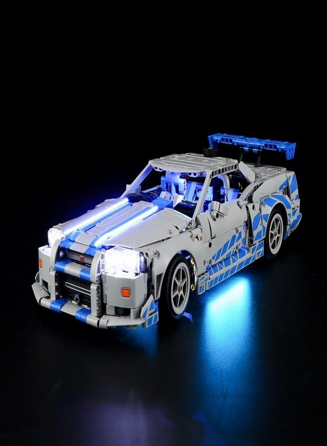 Light Kit for LEGO 2 Fast 2 Furious Nissan Skyline GT-R (R34) 42210