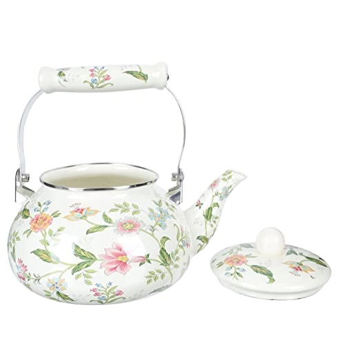 Porcelain Teapot - Ceramic Enameled 2. 5L