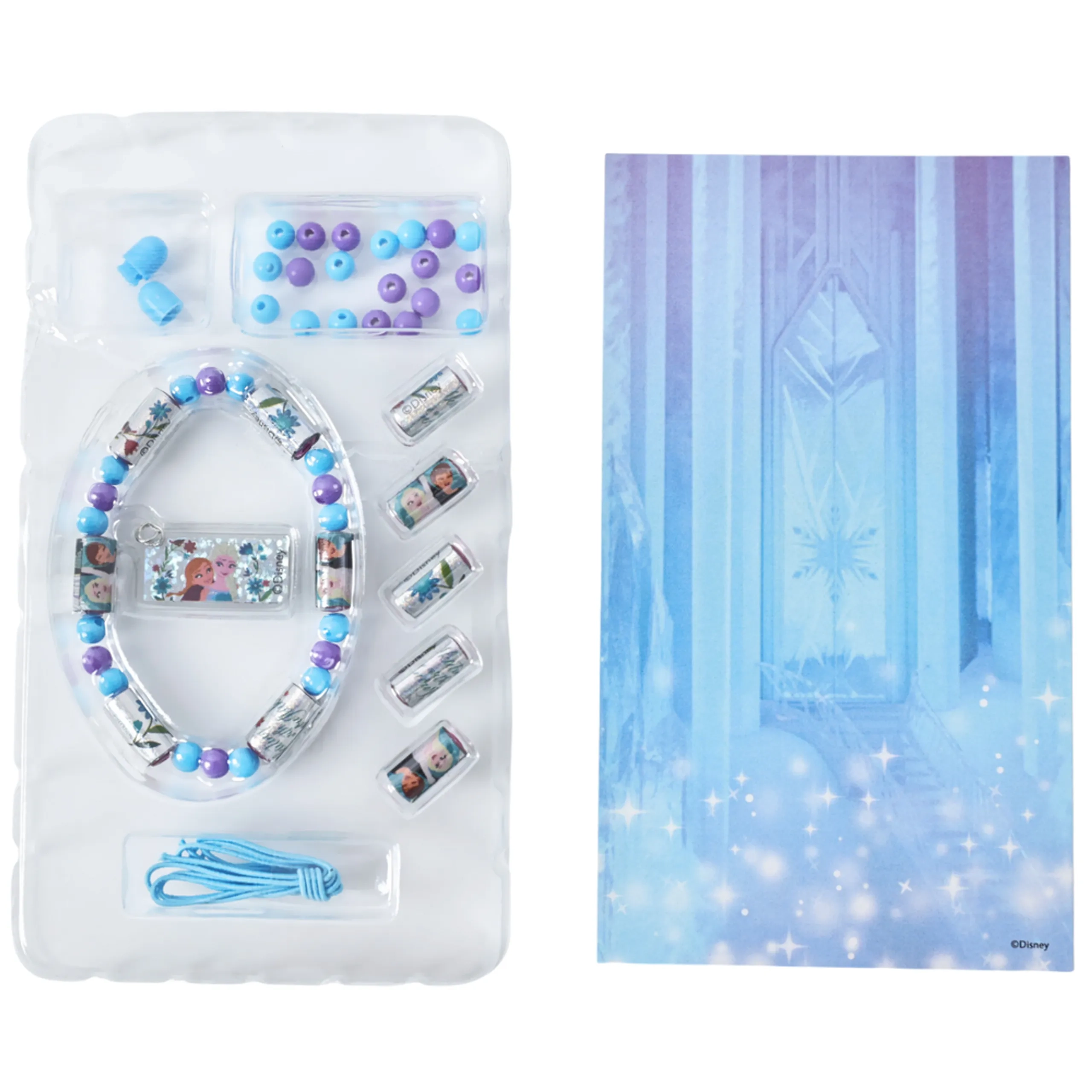 Holographic Sticker Bead Bracelet Set - 110pc 6+