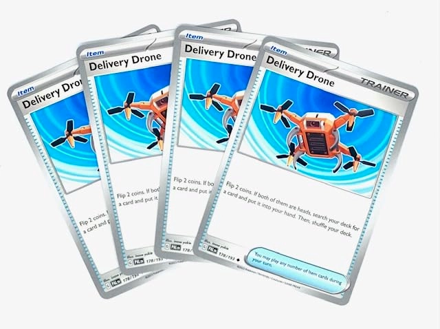 Pokémon Delivery Drone 178/193 - Paldea Evolved Trainer Card Set