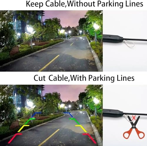 Fisheye Vehicle Car Rear View Camera - Night Vision RCA 1280*720 Pixels