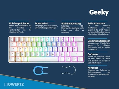 GK61 60% - DE Wired