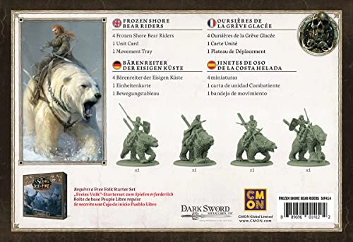 A Song Of Ice And Fire Tabletop Miniatures Game: Frozen Shore Bear Riders Unit Box
