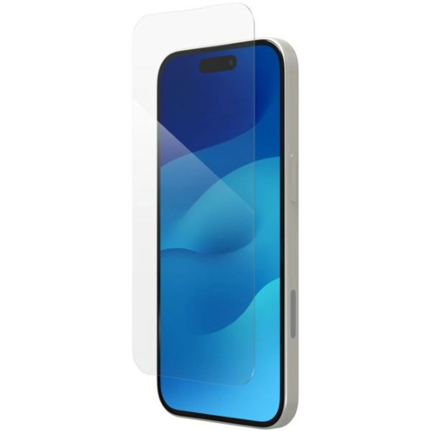 ZAGG Clear Tempered Glass Screen Protector for iPhone 15