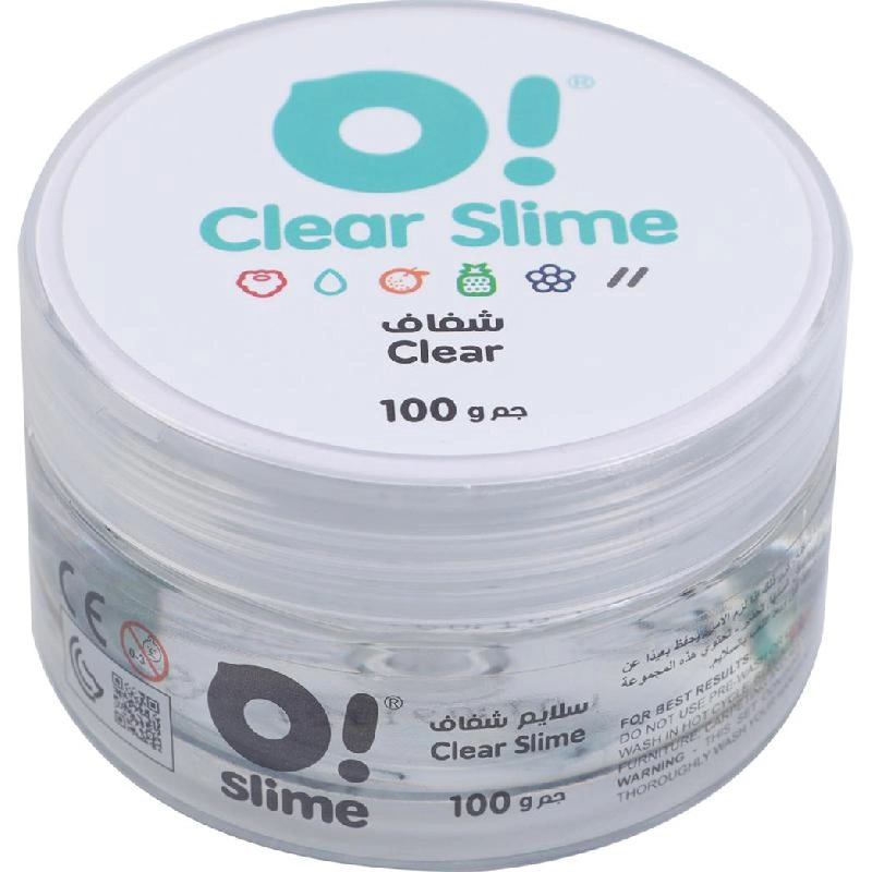 O! Slime Crystal Clear Slime - 6 years+