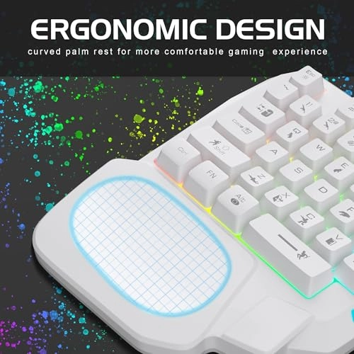 One Handed Gaming Keyboard - Wired