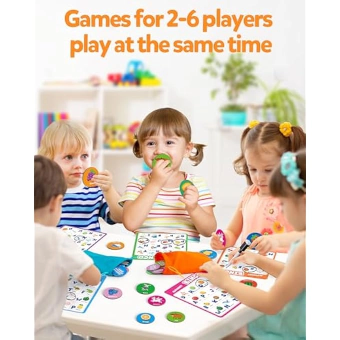 ALPHABET BINGO GAME - 3 4 5